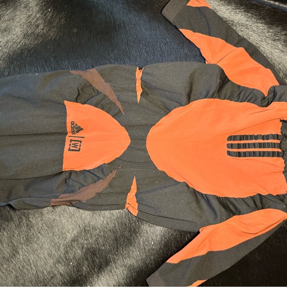 Wolford Adidas Black and Orange Bodysuit - Picture 7 of 10